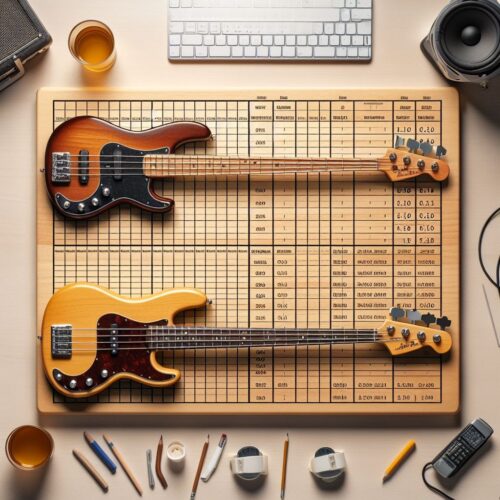 Fender vs Squier P Bass