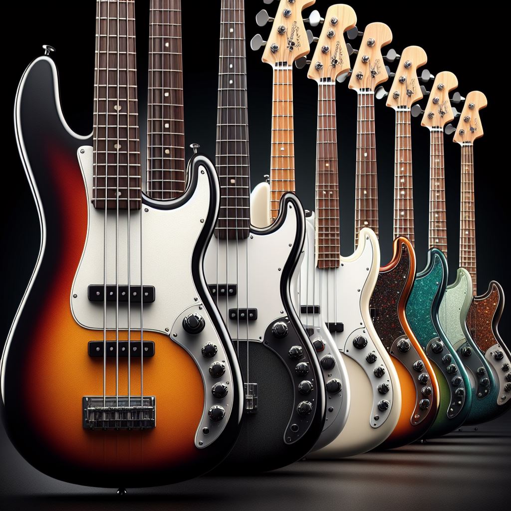 Fender PBass body colors