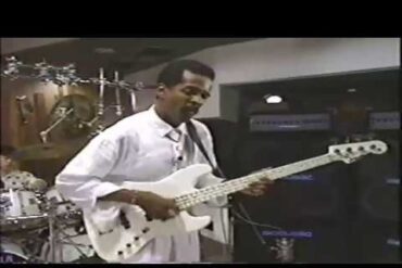 Larry Graham Bass Playing Legend