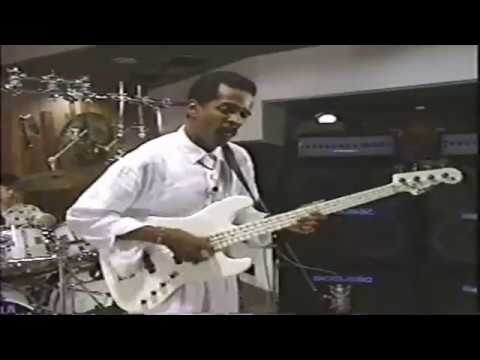 Larry Graham Bass Playing Legend